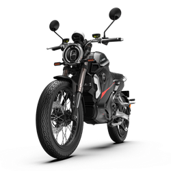Электромотоцикл WHITE SIBERIA SUPER SOCO TC MAX 2024 Черный