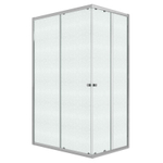 Душевое ограждение Niagara Eco NG-1018-14QMT (100х80х190) прямоугольник,раздвижное,хром,стекло матовое,1 место