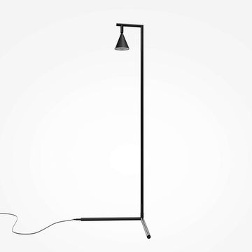 Напольный светодиодный светильник (торшер) 20W 3000К MOD489FL-L20B3K черный Stripe Maytoni