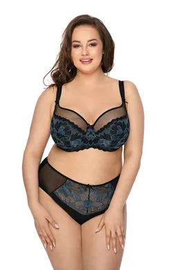 Трусы-слип F-3329-51 Angel Czarno-Niebieski