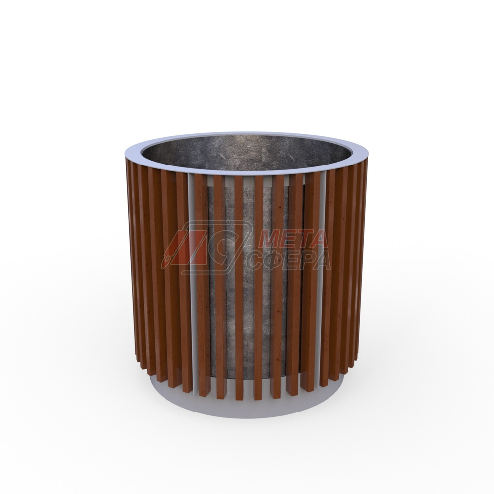 Вазон Барселона круглый