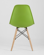 Стул Eames Style DSW зеленый (разборный каркас)