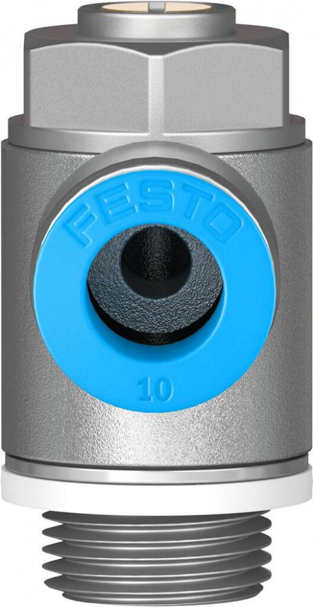 Дроссель с обратным клапаном Festo GRLA-3/8-QS-10-D