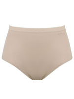 Набор из 2 завышенных plus size трусиков-слип Esencial (Размер: XXXL) (Цвет: телесный)