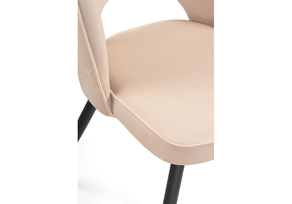 Стул на металлокаркасе Клэйн MR-26 / черный