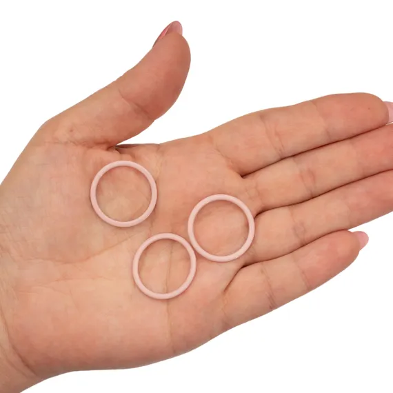 Кольцо для бретели пыльно-розовое 20 мм
