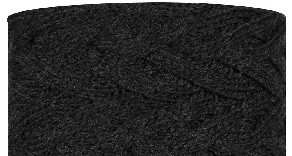 Шарф Buff Knitted & Fleece Neckwarmer Caryn Graphite (US:One size)