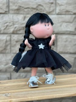 Кукла Nines виниловая 30см MIA BLACK CASE (1134)