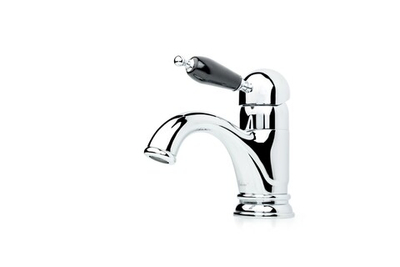 Смеситель для умывальника TRADIZIONALE CHROMO с черной керамикой