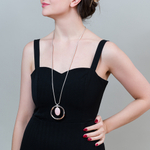 Колье Fiore Luna ROSE QUARTZ LN5131 R/S