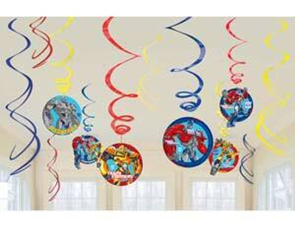 Спираль Трансформеры 46-60см 12шт