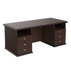 Стол руководителя двух тумбовый RSDT 188.A 1800х800х750 RAUT