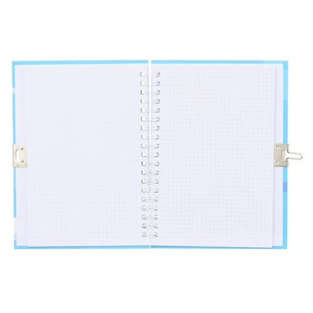 Блокнот детский Basir на замке, формат А6, серия "Дракон", переплет 7БЦ, 18*13.5 см, 48 листов, ассорти