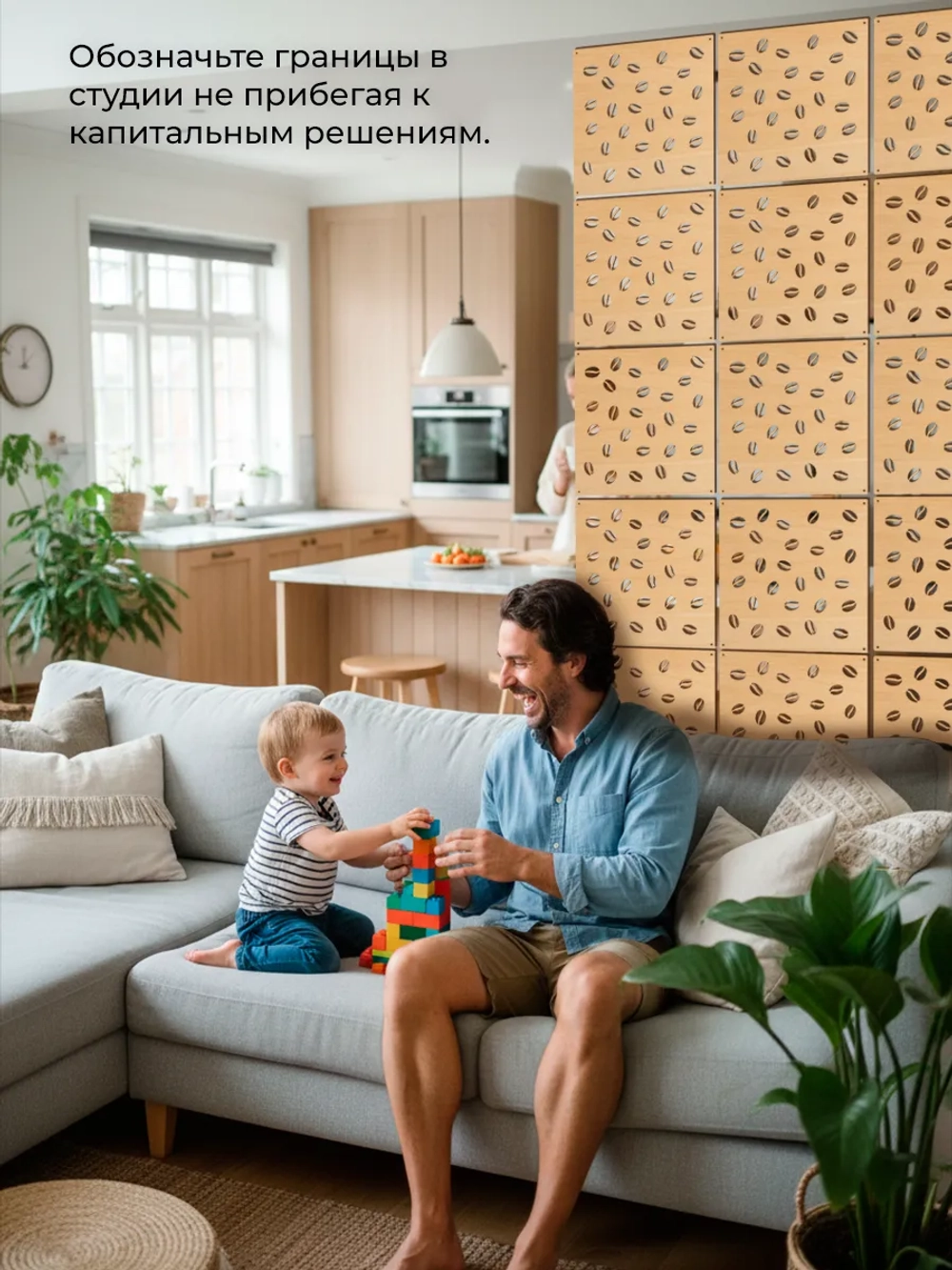 Ширма перегородка для зонирования