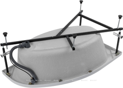 Акриловая ванна Aquanet (Акванет) Neo 140x80 L с каркасом