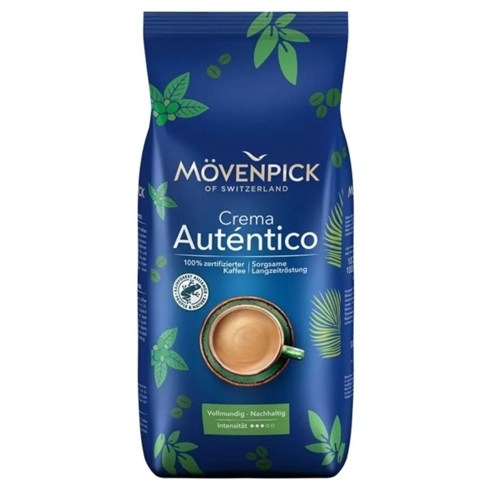 Кофе в зернах Movenpick El Autentico 1000 г, 2 шт