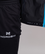 Куртка разминочная NORDSKI BASE Black/Blue, мужская, NSM810170