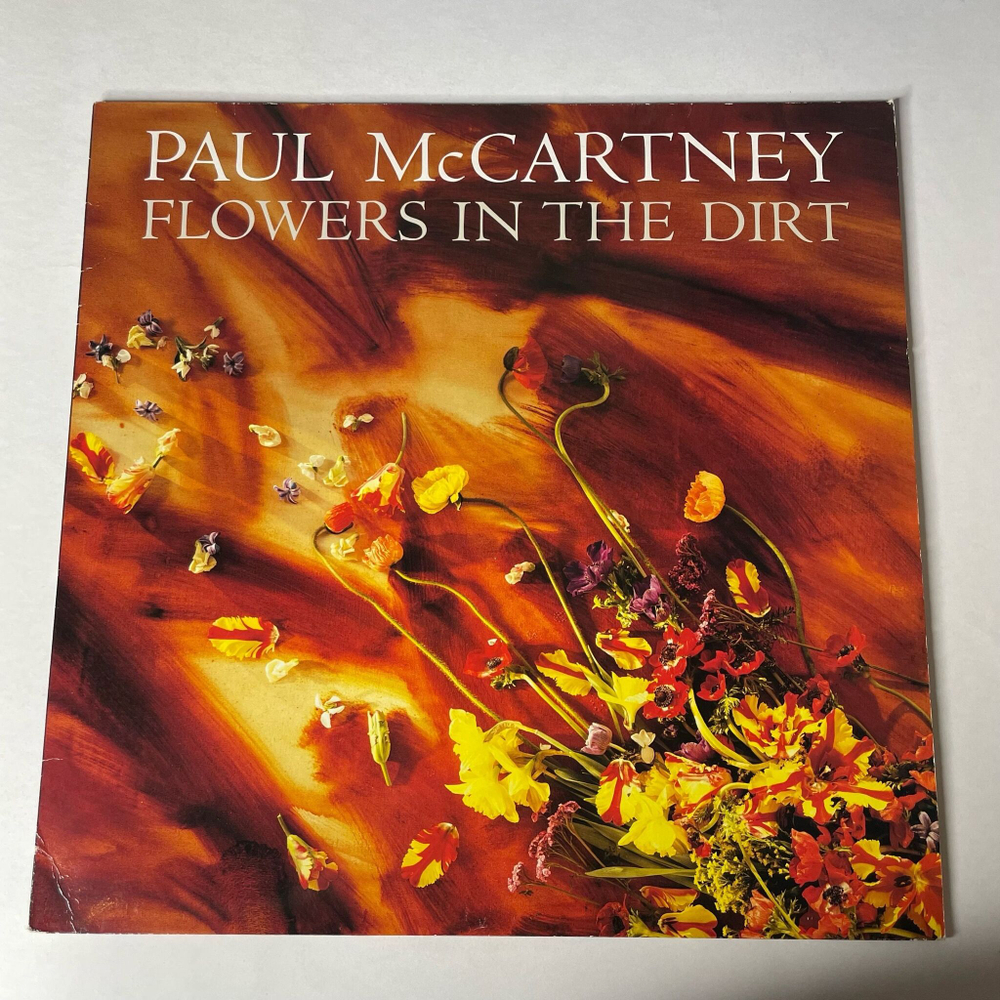 Винтажная виниловая пластинка LP Paul McCartney Flowers In The Dirt (Germany 1989)