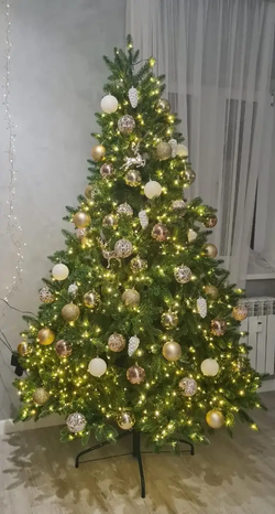 Ель искусственная Царь елка Беверли 210 см БВР-210