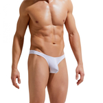 Хлопковые мужские трусы-бразилиана Modern Essentials Brazilian Slip (Размер: XL) (Цвет: темно-синий)