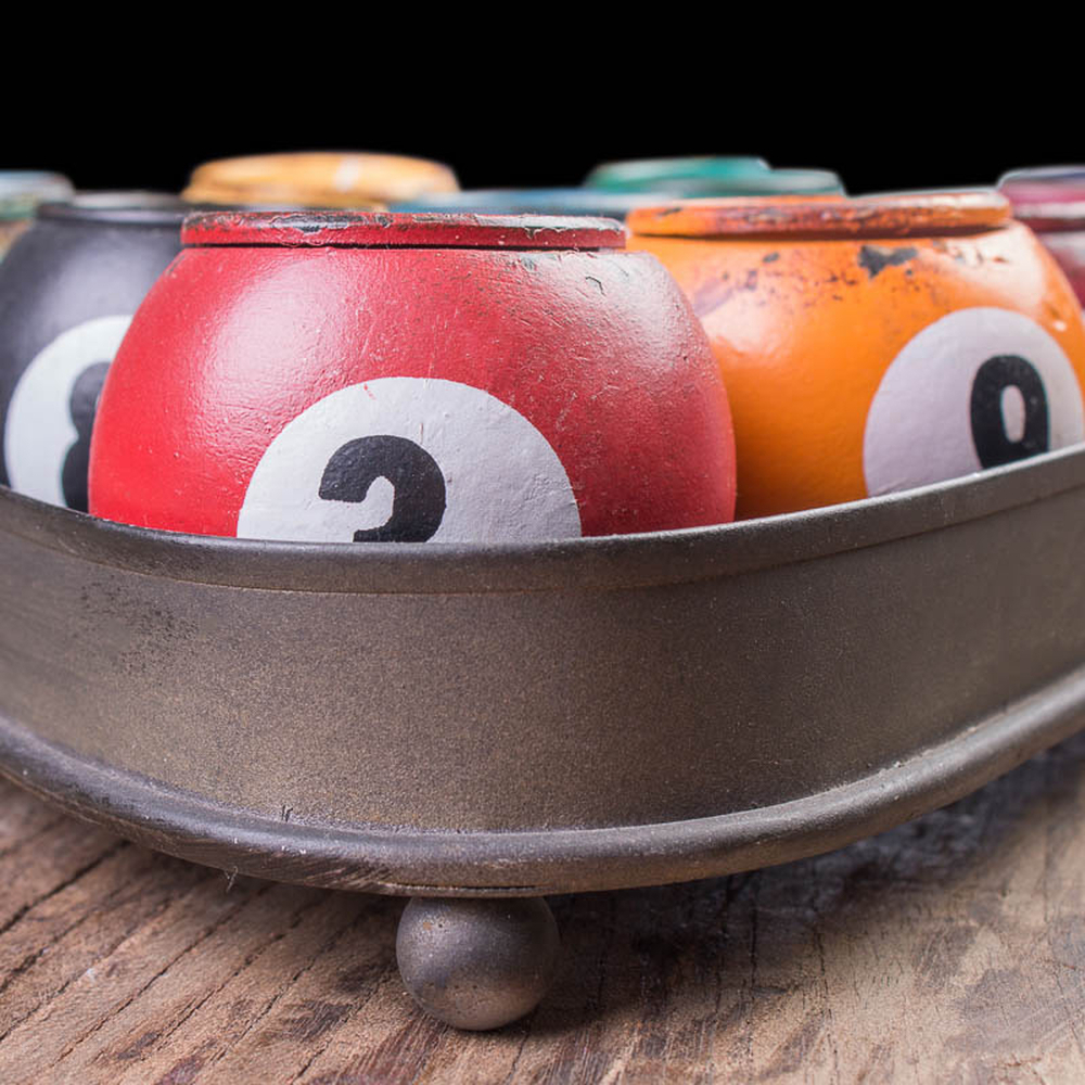 Подсвечники Бильярд, 31 см