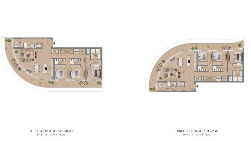 "The ROW", Абу-Даби. Апартаменты в самом центре культурного района острова Саадият