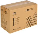 ITK ELECTRA OT ИБП однофазный онлайн 2кВА/2кВт LCD дисплей 72VDC 4хС13 без АКБ с регулируемым зарядным устройством USB EPO RS232 SNMP слот Tower