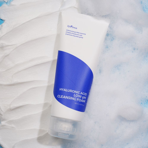IsNtree Hyaluronic Acid Low-pH Cleansing Foam слабокислотная увлажняющая пенка для умывания
