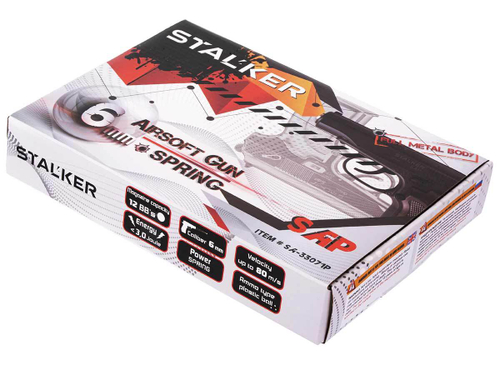 Пистолет пневматический Stalker SAP Spring (ПМ), к.6мм (SA-33071P)