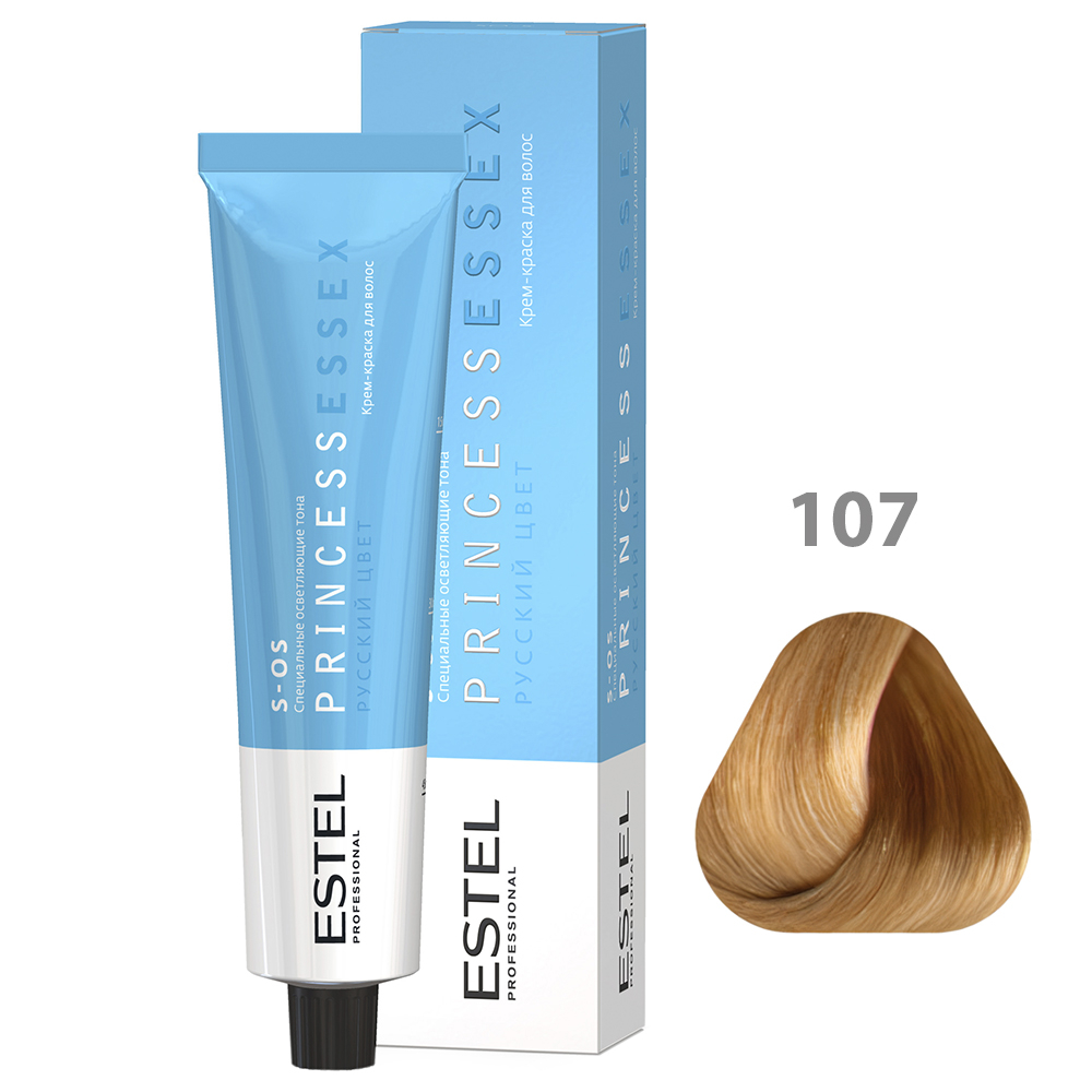 ESTEL PRINCESS ESSEX Крем-краска для волос, S-OS/107 песочный, 60 мл