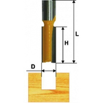 Фреза по дереву пазовая прямая Ø10х25 твердосплав ц/хв 8 ЭНКОР