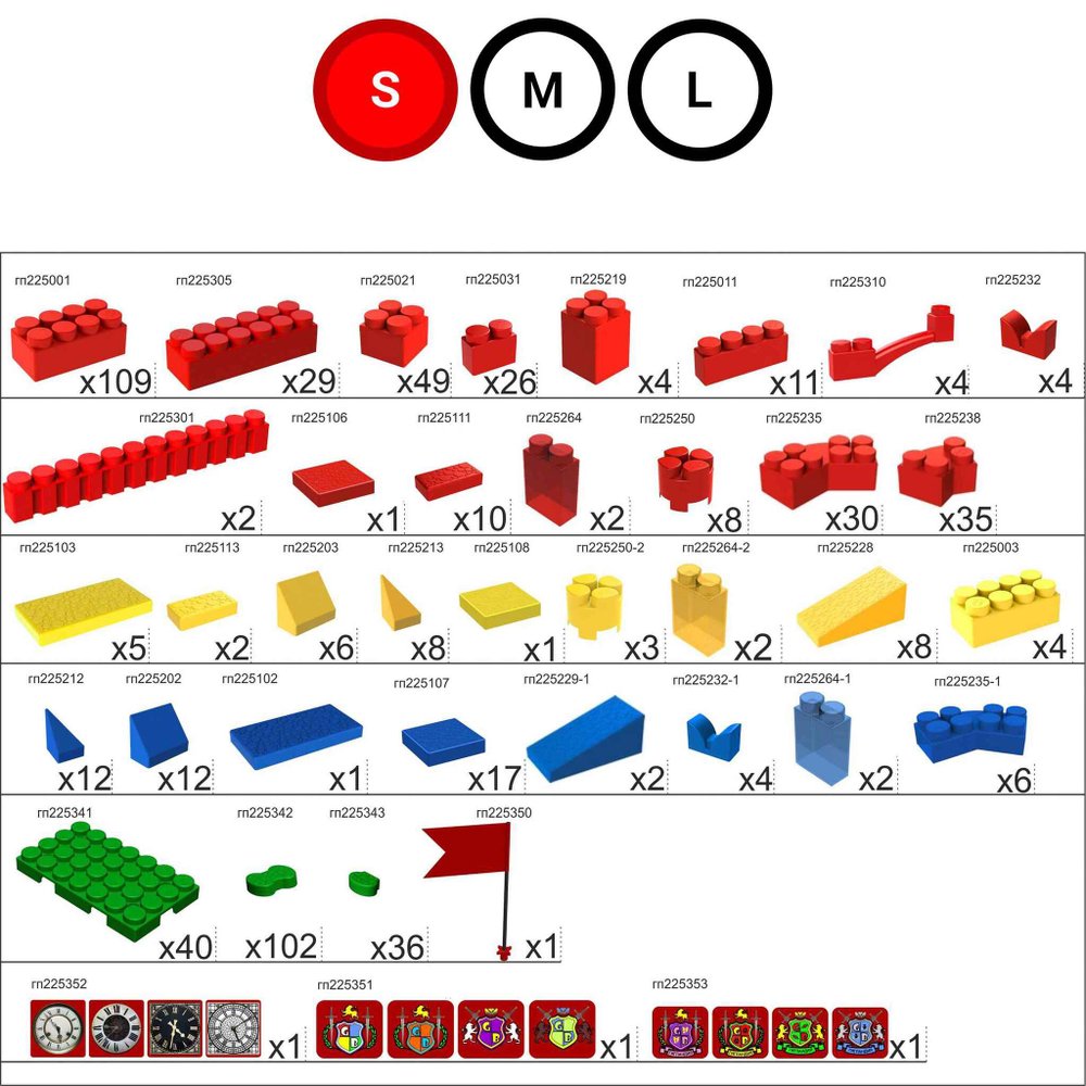 Набор 5": Замок на платформе