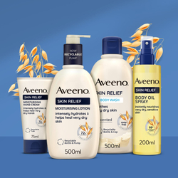 Aveeno Skin Relief Nourishing Lotion - увлажняющее молочко для тела для очень сухой кожи /   300  ml  / GTIN 3574661496269