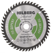 Диск пильный Hilberg Industrial Дерево 180*20/16*48Т HW181