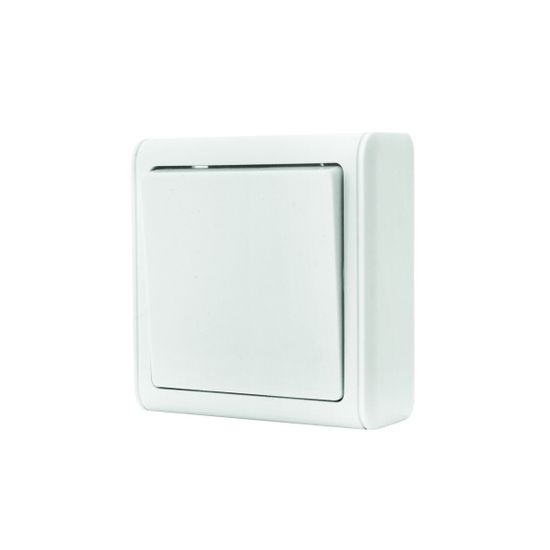 Выключатель 1-кл Profitec Веста Эко о/п  белый Е060101 013