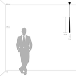 807013 Подвес PUNTO 1х25W G9 шампань