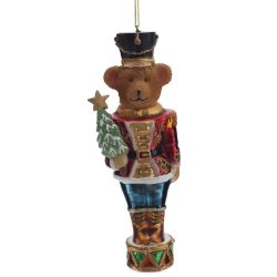 GAEM Украшение новогоднее "Медвежонок", L5 W4 H16 см