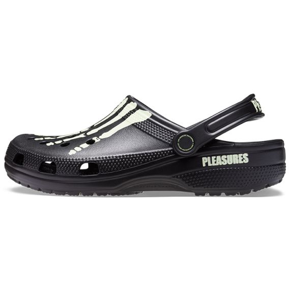 Crocs Pleasures x Classic Clog 'Skeleton Glow'