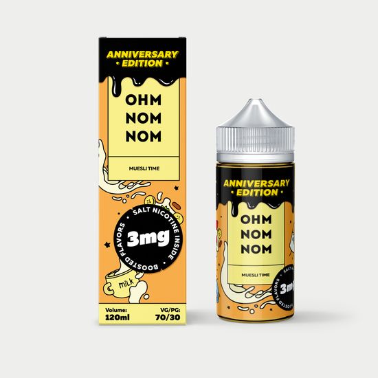 Жидкость OhmNomNom (120 мл, 3 мг) Muesli Time