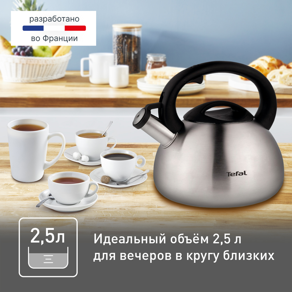Чайник для плиты Tefal 2,5 л C7921024