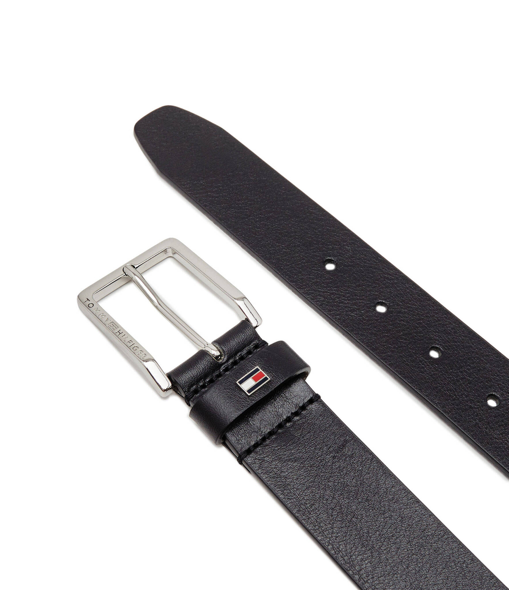 Кожаный ремень OLIVER 3.5 EXT Tommy Hilfiger - черный(AM0AM11461)