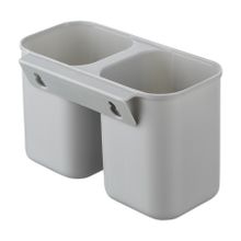 Сушилка для посуды и столовых приборов Granli WNM-SS-DRNGR-MTPP-GR, 43 см, металл/полипропилен, серый