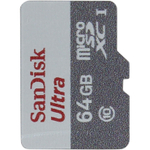 Карта памяти SanDisk 64GB MicroSD SDSQUNR-064G-GN3MN