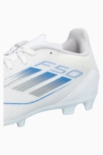 Бутсы adidas F50 League FG/MG Junior - белый