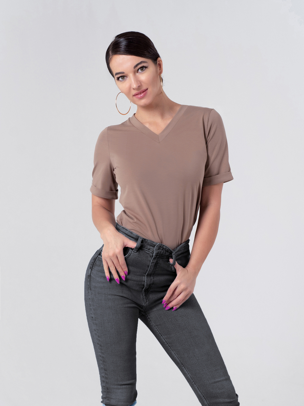 Футболка Villanelle, Коричневый