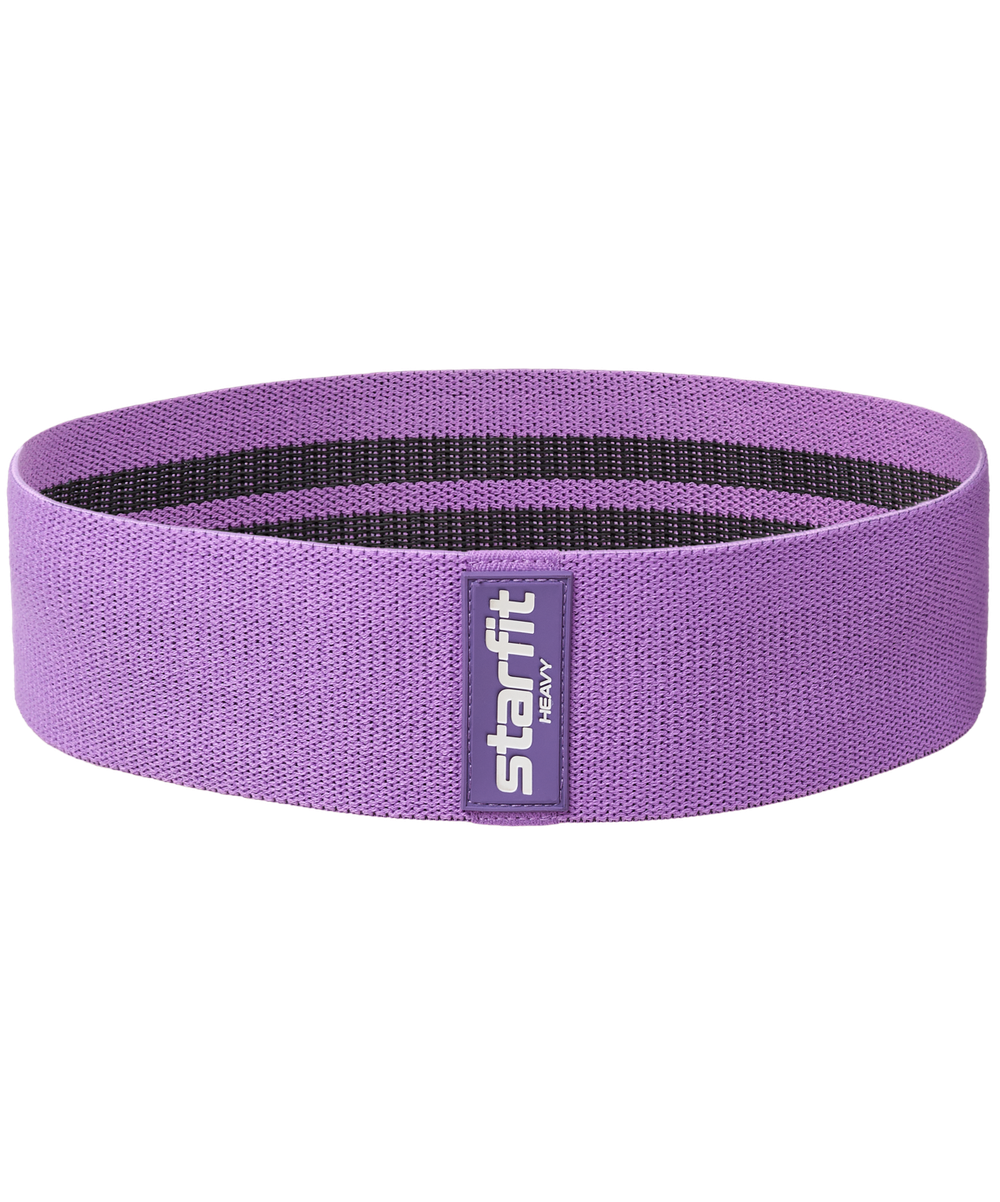 Мини-эспандер ES-204, высокая нагрузка, текстиль, фиолетовый пастель