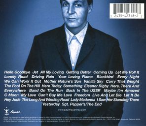 Paul McCartney / Back In The U.S. - Live 2002 (2CD)