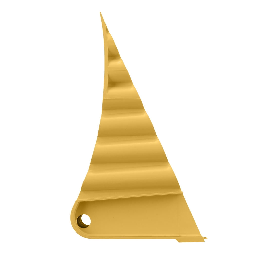 Упор противооткатный для грузового транспорта, ЖЕЛТЫЙ, 35 т, 438х200х205 мм Stels