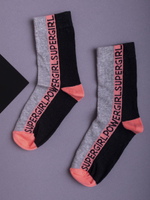 Носки д/мальчика TL218 св. серый меланж-черный р.20 (Батик), 1 шт.