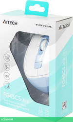 Мышь A4Tech Fstyler FG45CS Air 2 Icy Blue